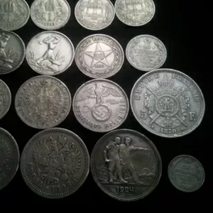  Продам монеты Серебро.