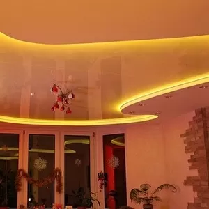 Гипсокартон и светодиодка под натяжные потолки от ТМ 
