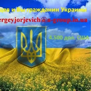 поможем  получить ВНЖ,  ПМЖ,  гражданство Украины