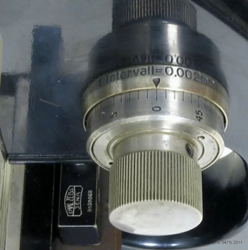 Антикварный микроскоп Carl Zeiss Jena Microscope 3