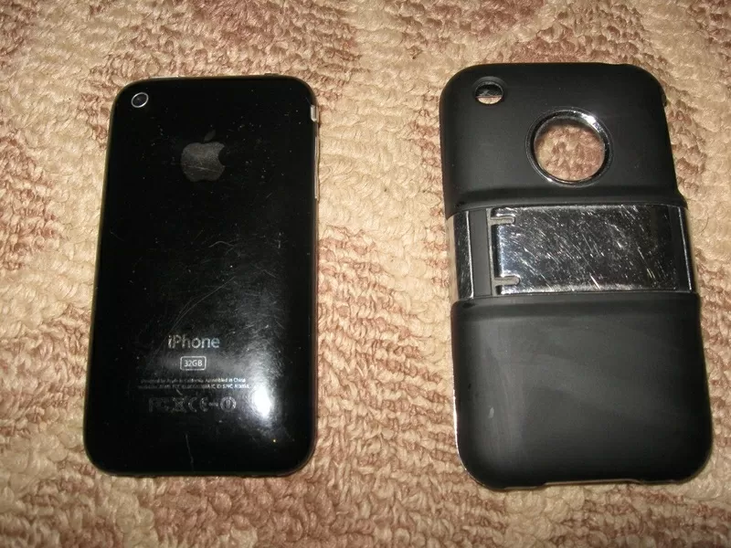 Продам Apple iPhone 3gs 32 gb (оригинал) + чехол в подарок! 3