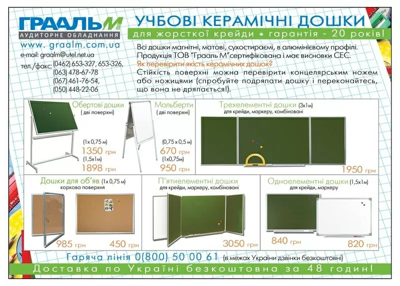 Стол для черчения и рисования,  маркерные доски для презентаций 2