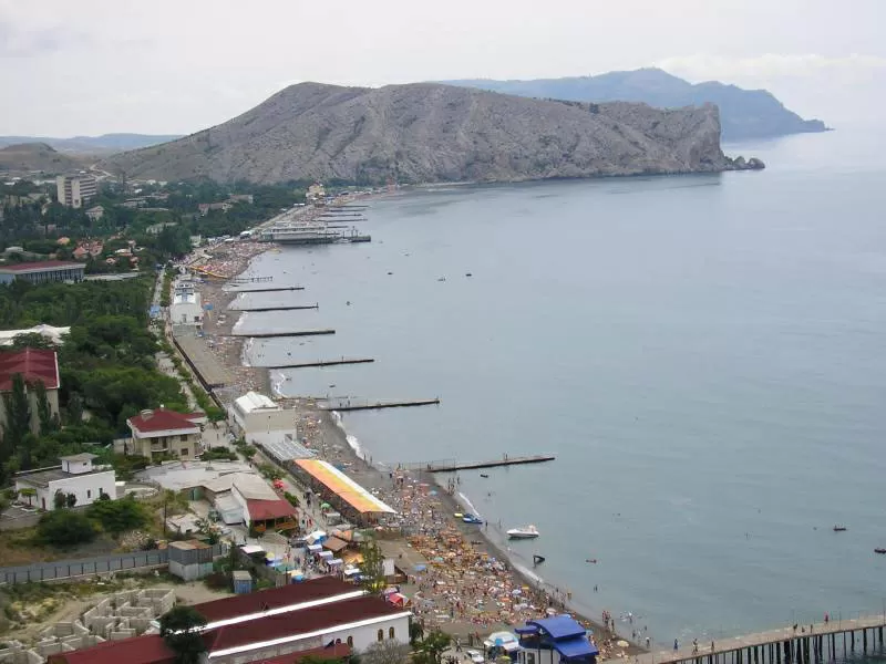   Крым 2014 г.Летний пляжный отдых . 2