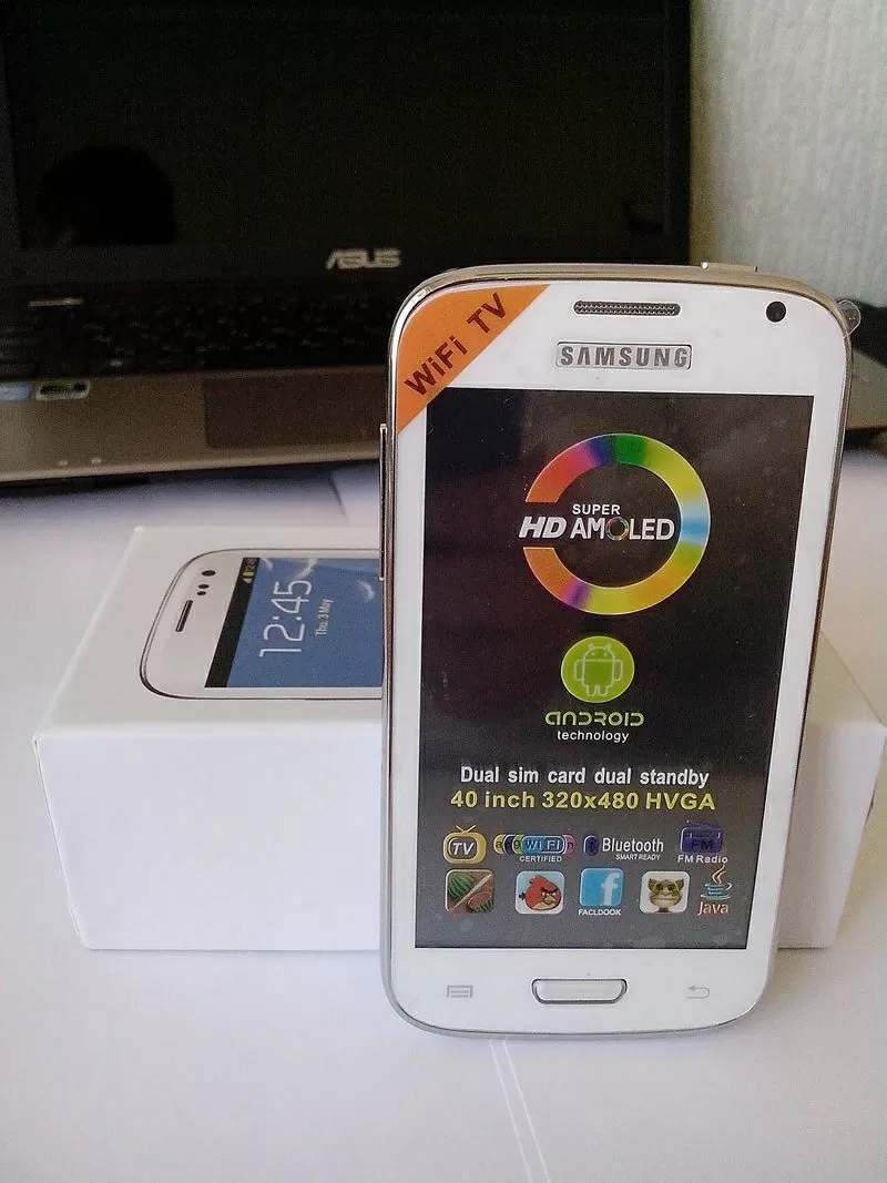 Новый Samsung Galaxy S3 TV,  WiFi,  2Sim,  заводская сборка! 4