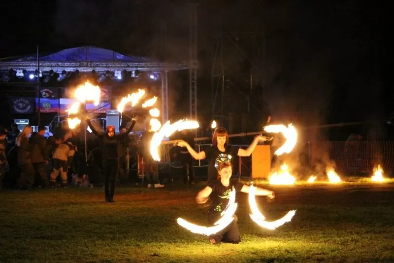 Огненное шоу в Луганске|Фаер шоу|Fire show|Flash Night 3