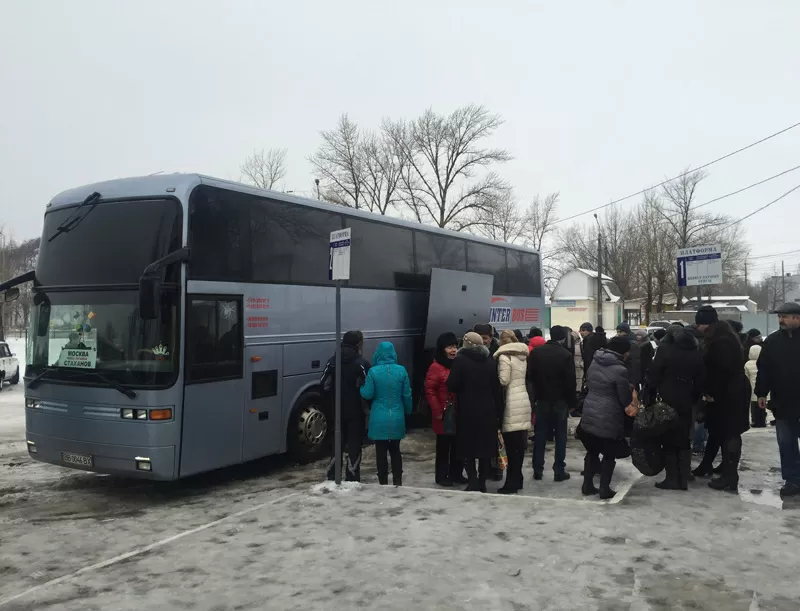 Пассажирские перевозки Стаханов-Москва (автовокзал) Интербус