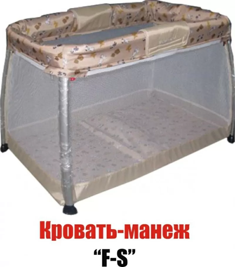 Кровать-манеж новый,  с жестким дном 950 грн.